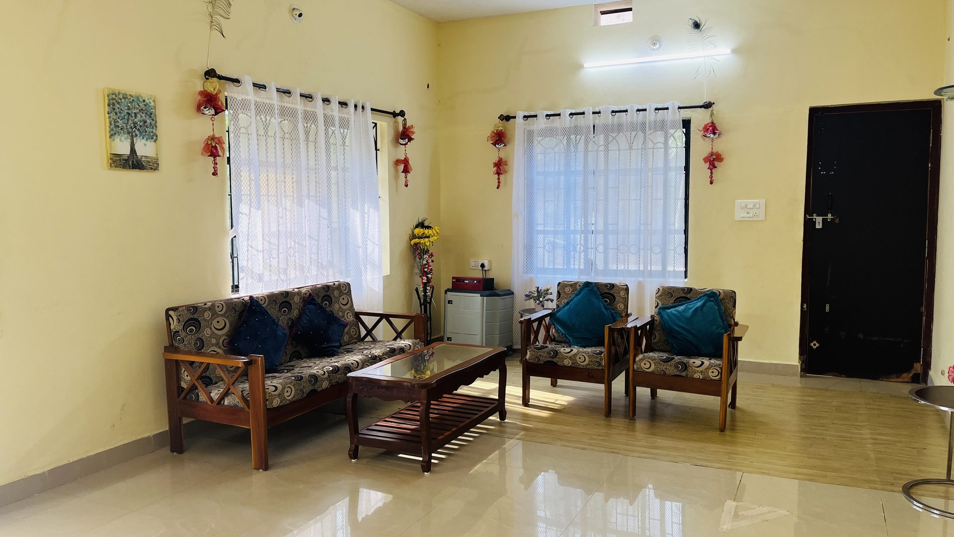 Detail of a guest room at Arabian Shore
